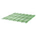 Металлочерепица Монтеррей Макси СПК 0,4 RAL 6021 Бледно-зеленый