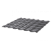 Металлочерепица Монтеррей Ретро СПК 0,45 RAL 7024 Серый графит