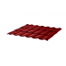 Металлочерепица СуперМонтеррей СПК 0,4 RAL 3011 Коричнево-красный