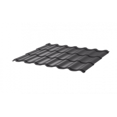 Металлочерепица СуперМонтеррей СПК 0,45 RAL 7024 Серый графит