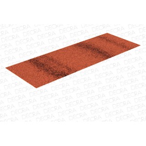Лист плоский AeroDek Tradition/Firenze/Robust 1250х450мм Античный красный