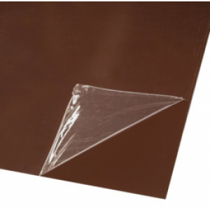Стальной плоский лист с полимерным покрытием ПЭ-01-8017-0,5