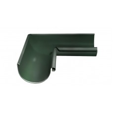 Угол желоба внутренний 90˚ GrandLine 125 мм RR 11 Темно-зеленый