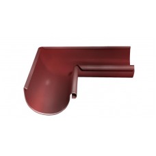 Угол желоба внутренний 90˚ GrandLine 125 мм RR 29 Красный