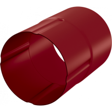 Соединитель трубы AquaSystem 90 RR28 Темно-красный 