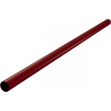 Труба водосточная AquaSystem 90 1м RR28 Темно-красный