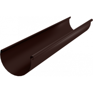 Желоб водосточный AquaSystem 125 3м RR32 Темно-коричневый