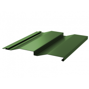 Сайдинг металлический Корабельная доска 228/255 0,4 RAL 6002 Зеленый лист