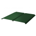 Сайдинг металлический Брус СПК 330/355 0,45 RAL 6005 Зеленый мох