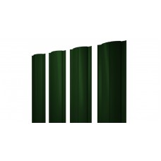 Штакетник Круглый 0,5 GreenCoat Pural BT, RR 11 темно-зеленый (RAL 6020 хромовая зелень)
