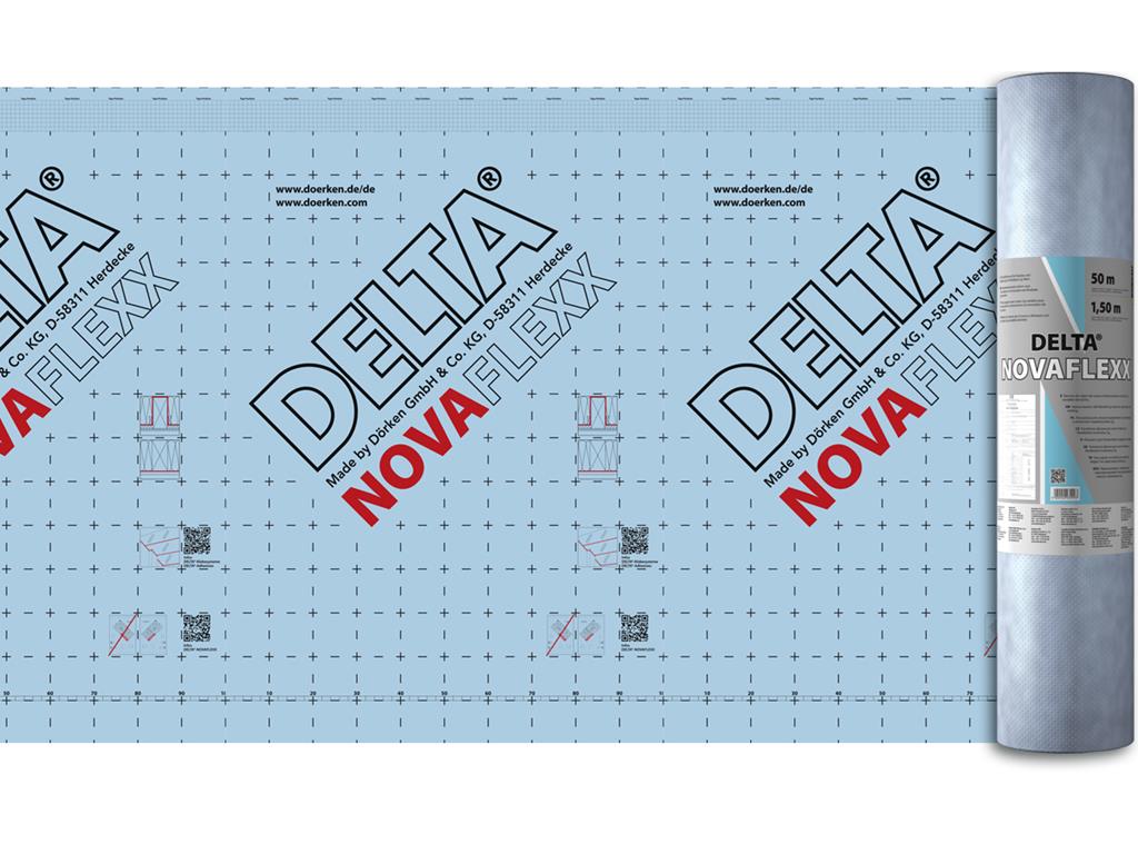 Пароизоляционная плёнка DELTA-NOVAFLEXX