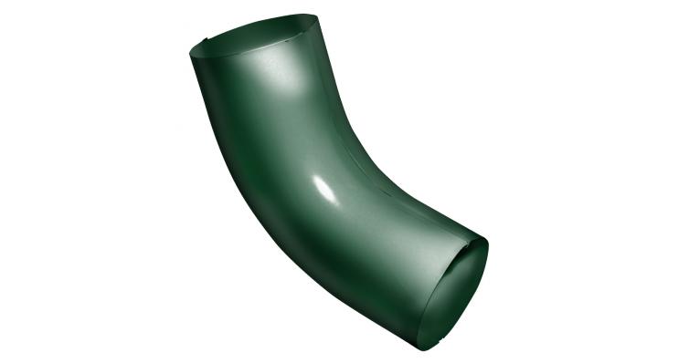 Колено трубы 60˚ 90 мм GrandLine RAL 6005 Зеленый мох