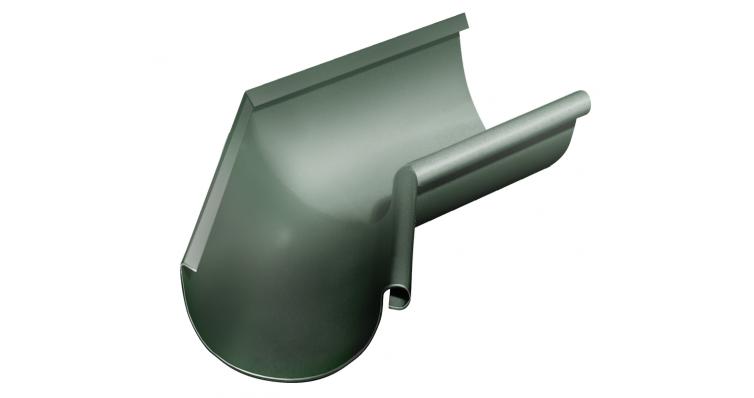 Угол желоба внутренний 135˚ GrandLine 125 мм RR 11 Темно-зеленый