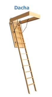 Чердачная лестница Dacha 60х120х280 см