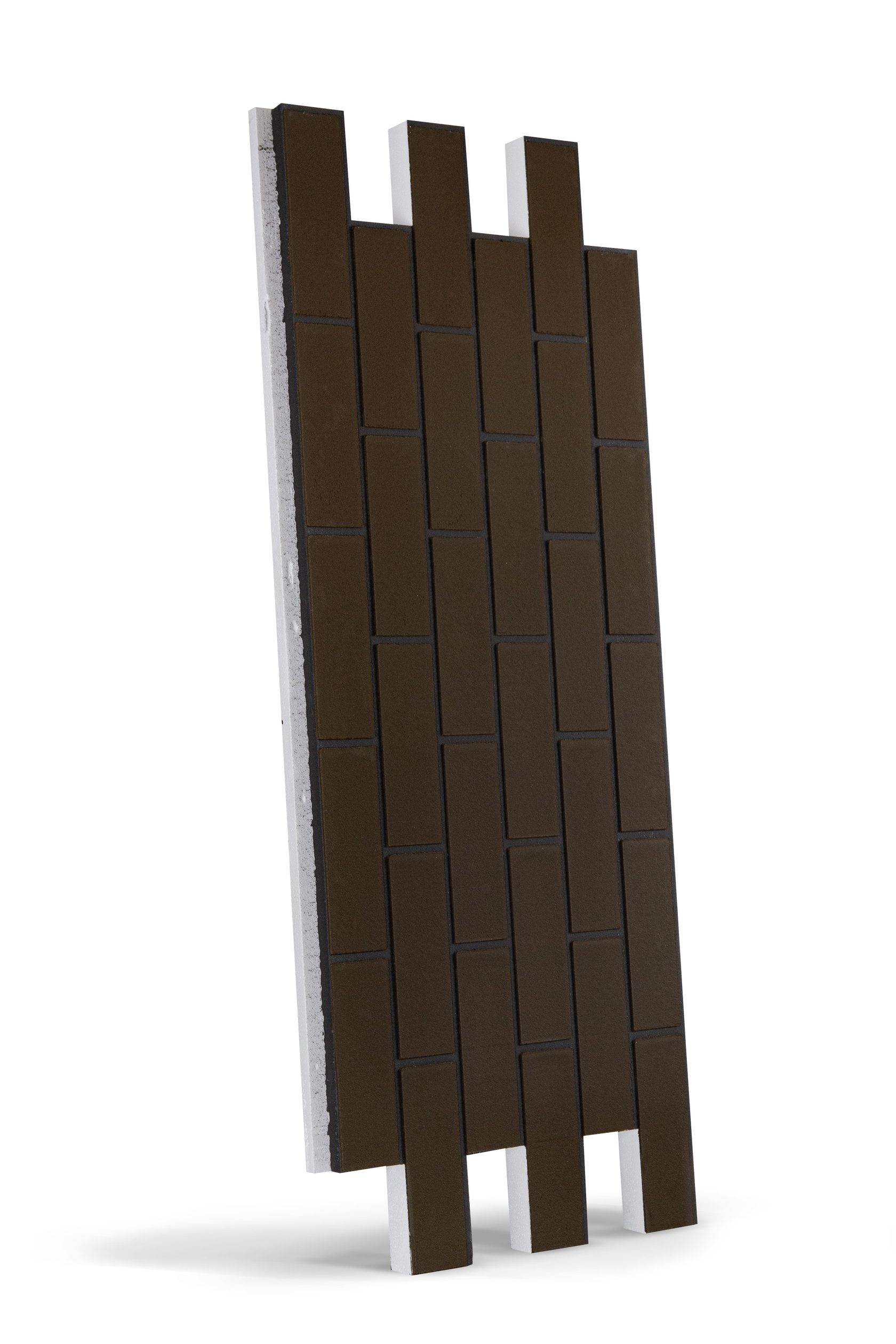 Термопанель Клинкер Тёмно-коричневый 
